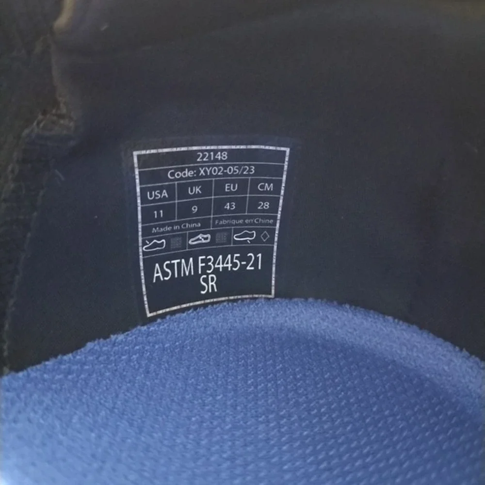 Shoes For Crews Everlight Slip On Sneakers Womens Size 11‎ Black Slip Resistant